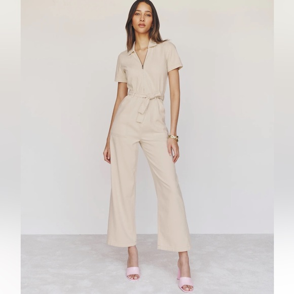Reformation Pants & Jumpsuits Reformation Cassidy Denim Jumpsuit